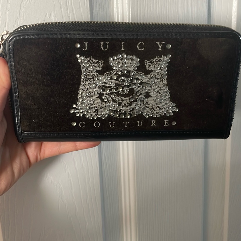 Juicy Couture y2k Velour Scottie Wallet